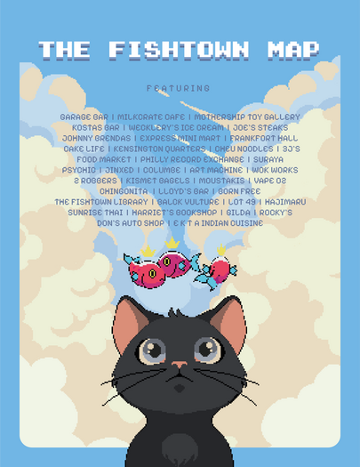 COMMISSION MADE FOR "FISHTOWN" PROJECT.