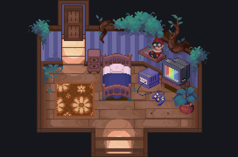 ROOM MADE FOR GAME PROJECT &quot;.dot&quot;